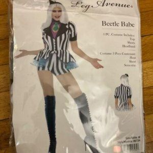 Leg Avenue Beetle Babe Costume Size M